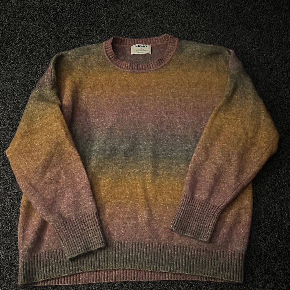 Old Navy Men's Sweater in Earth Tones